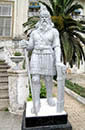 Statue of Rostam in Ramsar,Iran